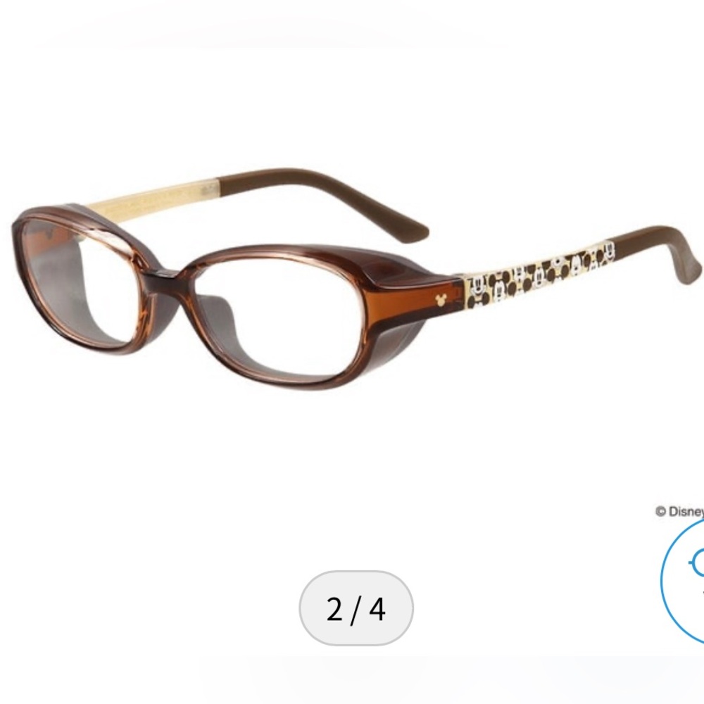 Zoff Air Visor seasonal allergies protection glasses Kids XS Mickey